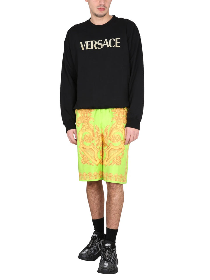 Versace Shorts - Verde | Wanan Luxury