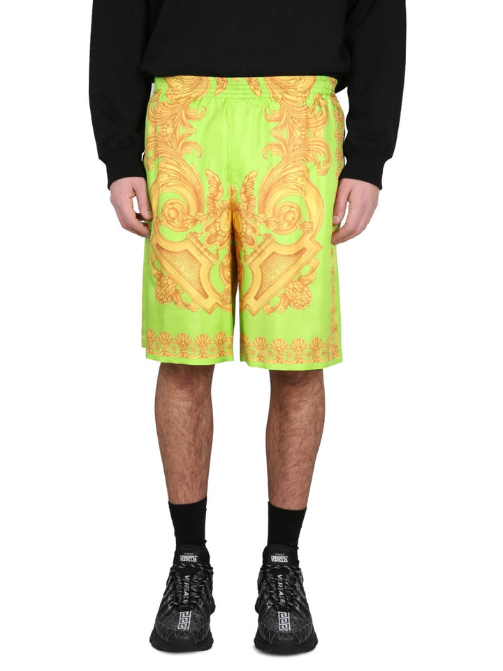 Versace Shorts - Verde | Wanan Luxury