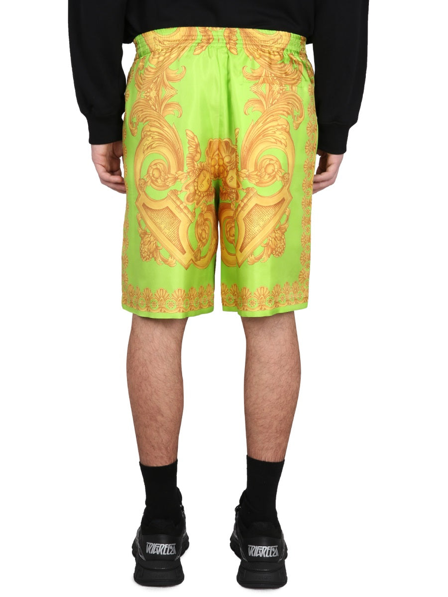 Versace Shorts - Verde | Wanan Luxury