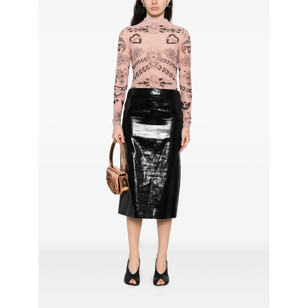 Pinko Maglioni - Neutro, Nero | 67dac123b08159ddb8759d5ac6e7d4a0d6637502