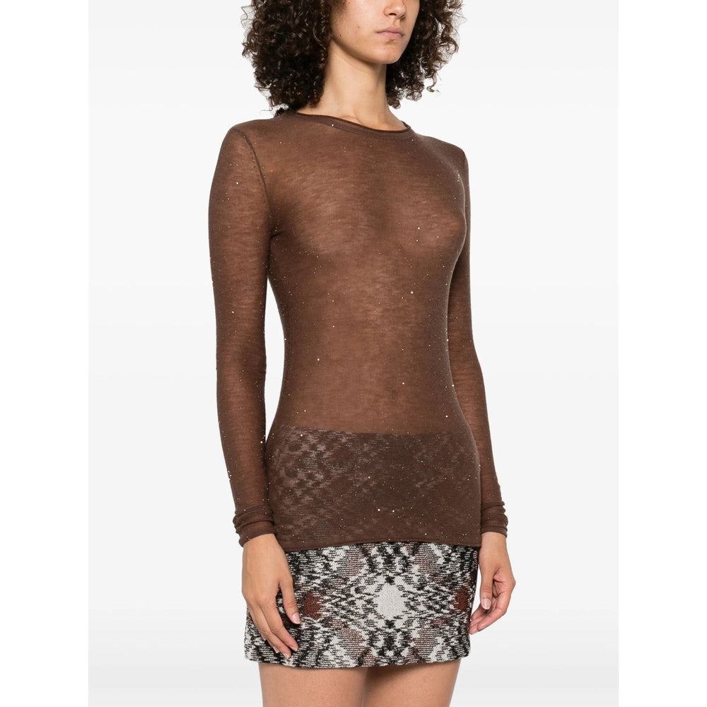 Pinko Maglioni - Marrone | a987913fad61fd787ddb2c8e6d74eb73ba20be83