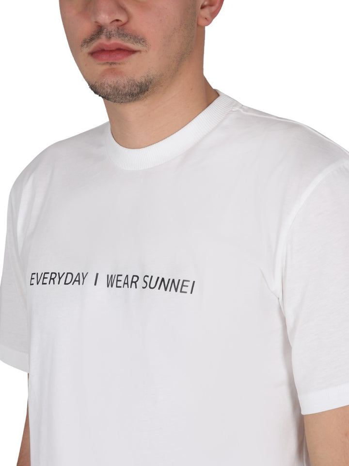 Sunnei T shirt - Bianco | Wanan Luxury
