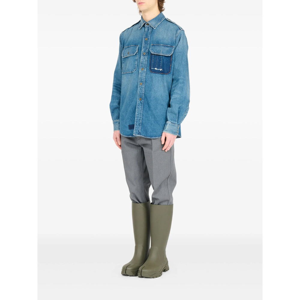 Maison Margiela Camicie - Blu | e83b6f228f282468ca656b37d49f5dafdc1c4bd1