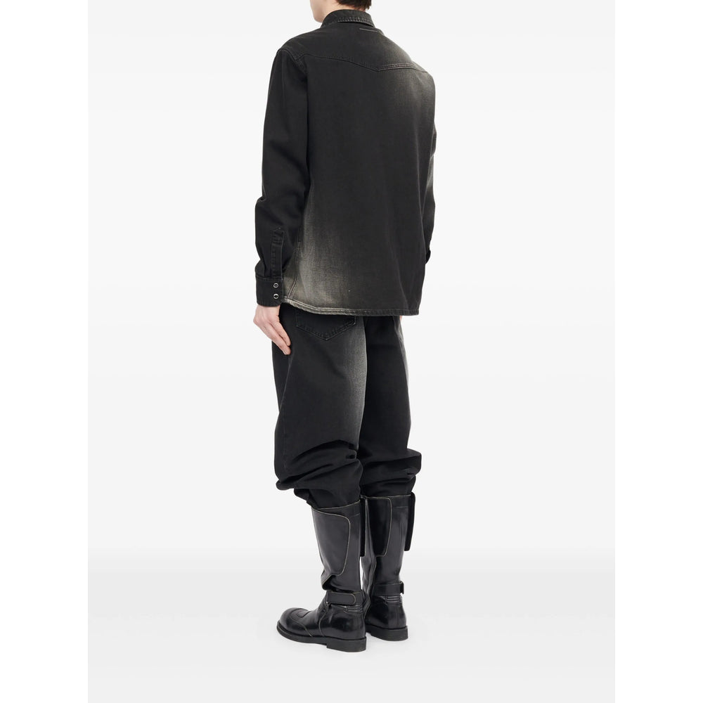 Mm6 Maison Margiela Camicie - Nero | 758a51923f5d107eeb6dc183ad75268ce43f2bd1