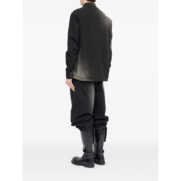 Mm6 Maison Margiela Camicie - Nero | 758a51923f5d107eeb6dc183ad75268ce43f2bd1