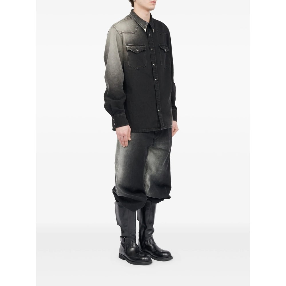 Mm6 Maison Margiela Camicie - Nero | 3b284c480353509541aef53c4860c5c48d967f37