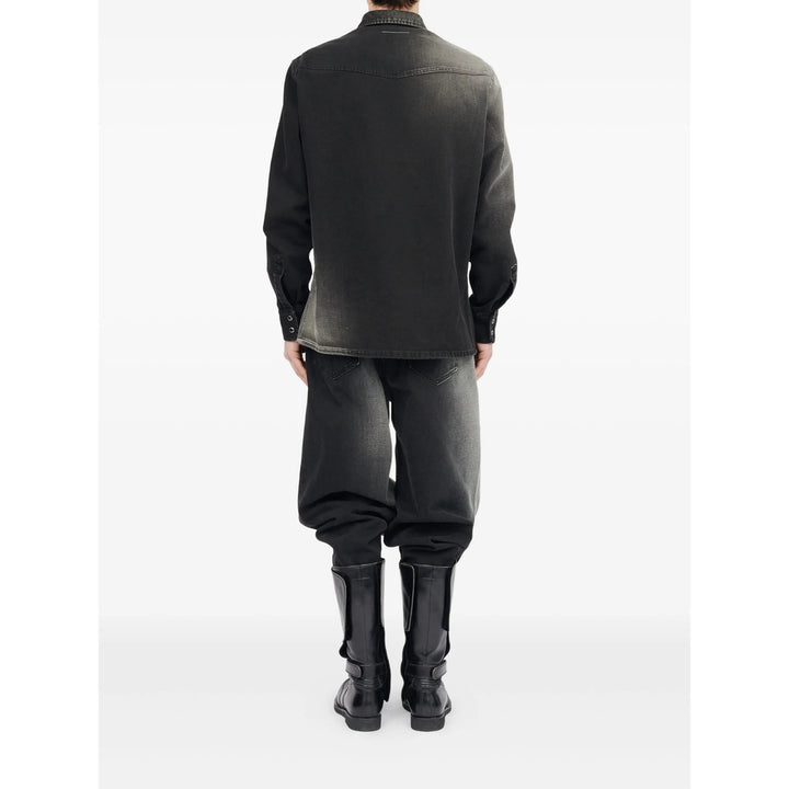 Mm6 Maison Margiela Camicie - Nero | b5ae89aae715ac34724bdf5a2ac7a66d50b15b8d