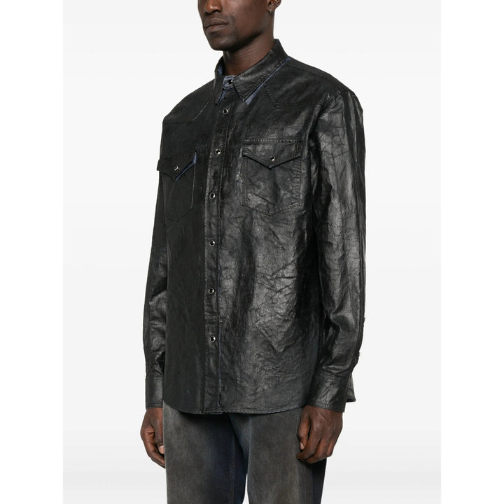 Mm6 Maison Margiela Camicie - Blu | 32875f55fba3b8f25c5f294f8e0d66cd5329d9e3