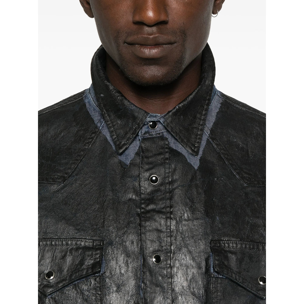 Mm6 Maison Margiela Camicie - Blu | 1a743f8415e4e3cce63e8cceebd1fb5370cf5b91