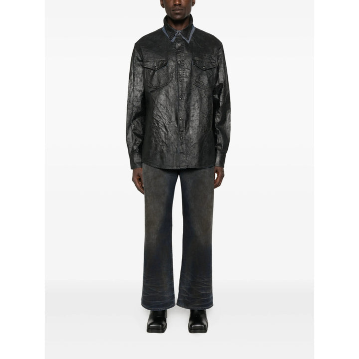 Mm6 Maison Margiela Camicie - Blu | 85cf1e38c7f3f8146bd4ece23d4981a30a06c3cf