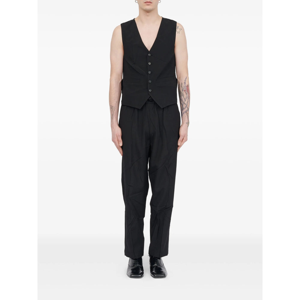 Mm6 Maison Margiela Outwear Waistcoats - Nero | d908153cc6debce43155e09816ab3ce0aa0c242f