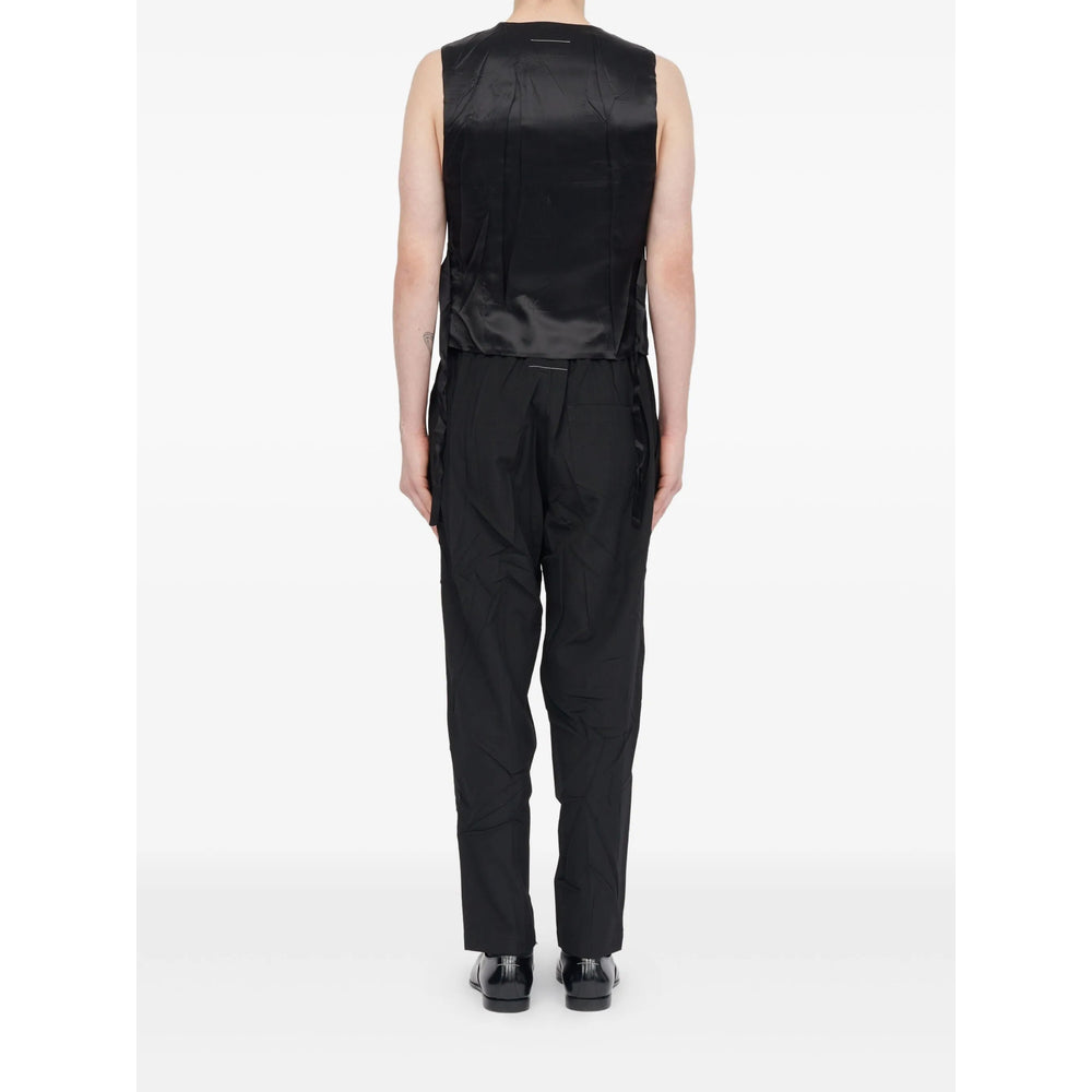 Mm6 Maison Margiela Outwear Waistcoats - Nero | f5e1ebc490557f08c28bbc4b4295baade3718a79