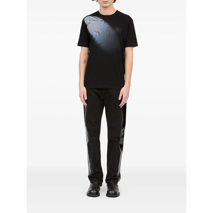 Mm6 Maison Margiela T Shirt - Nero, Blu | a24196a3a9fe4a6acc26b6d27898ac2f4310deaf