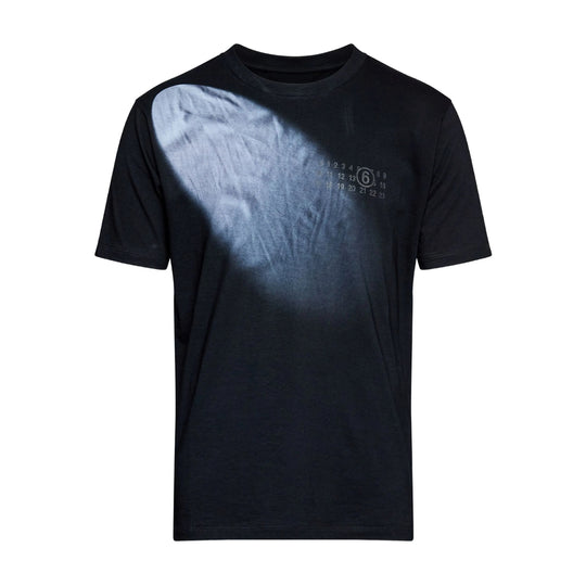 T Shirt Nero, Blu