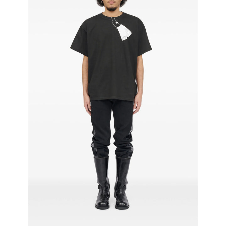 Mm6 Maison Margiela T Shirt - Nero, Bianco | edbf76461b2a04238f6470d4cc19becd9be7a8c6