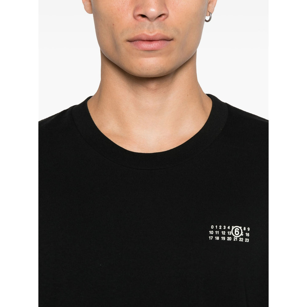 Mm6 Maison Margiela T Shirt - Nero | 259fabf0f0ee01afcb6afcc5193a84b982a15cf8