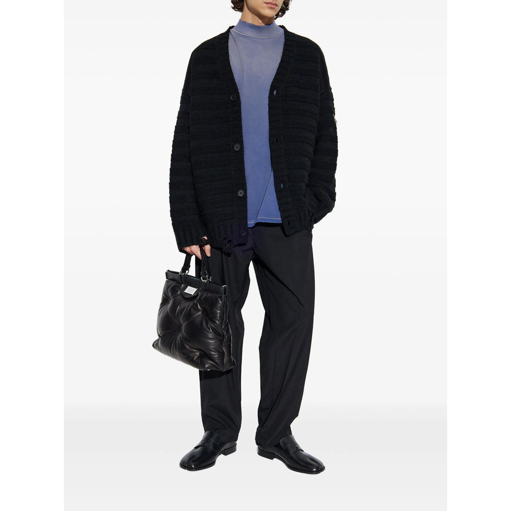 Mm6 Maison Margiela Pantaloni - Nero | 9f566c94a94259570d60a94bf09bd0e1937593a1