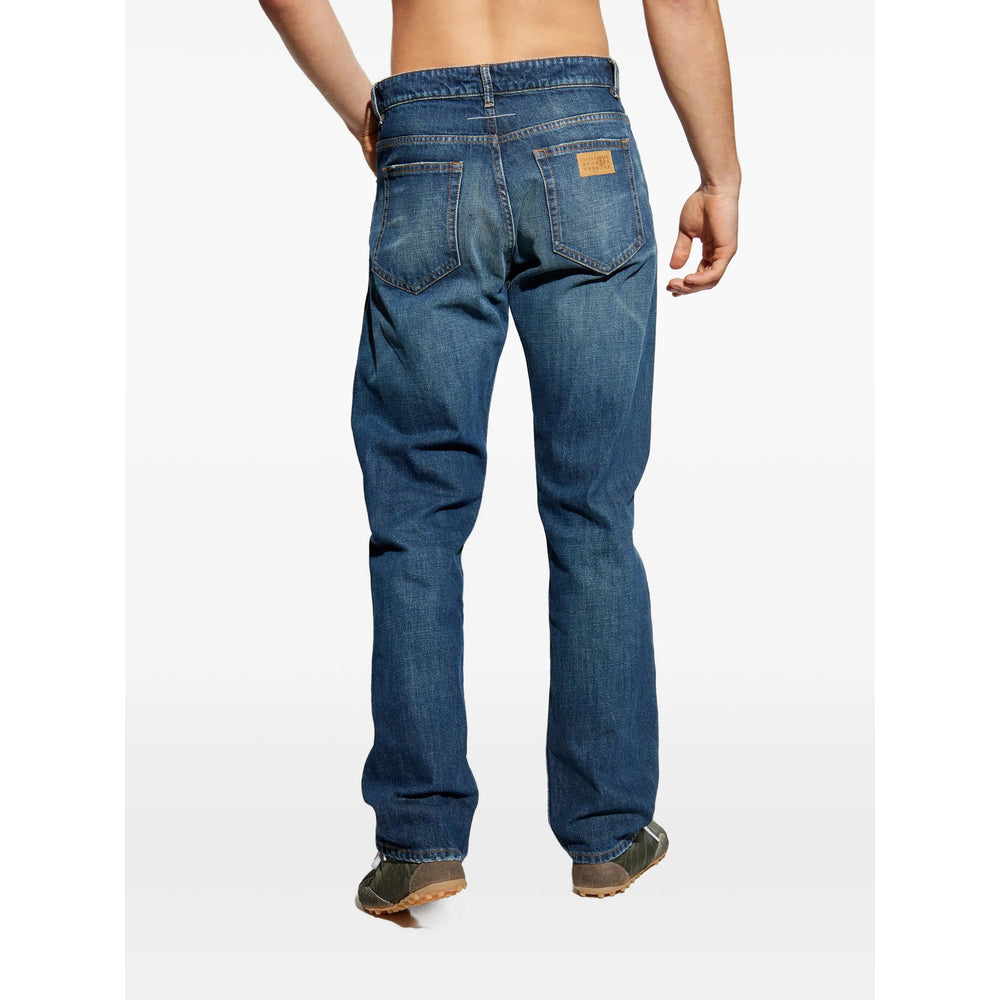 Mm6 Maison Margiela Jeans - Blu | 8749817ac87ef6a06821418d54f3d56364668b1f