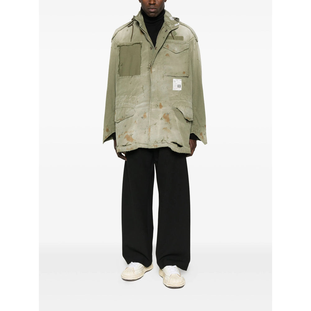 Maison Mihara Yasuhiro Outerwears - Verde | 4be0c378f4d637af13101db8e5be2619aa625e2c