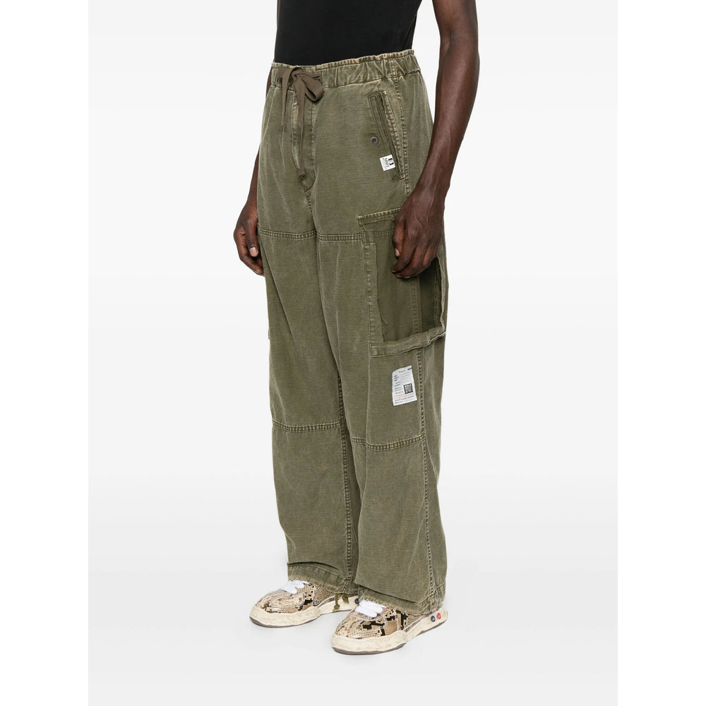 Maison Mihara Yasuhiro Pantaloni - Verde | bd6d5a3aaa680e5bb46f5e82d10fe80486b366b0