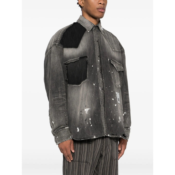 Maison Mihara Yasuhiro Camicie - Nero | 30d2e55ea848ddd23978eb7f7d588fffdbe186ba