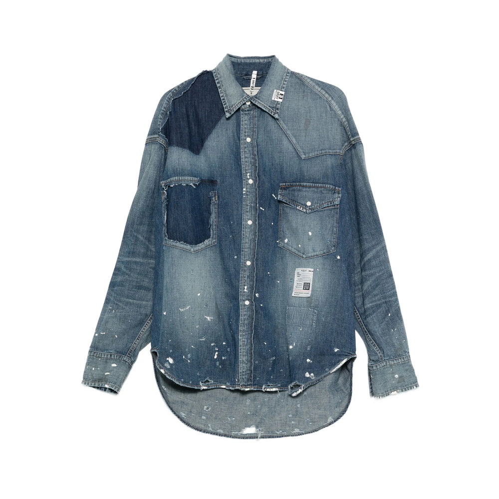 Maison Mihara Yasuhiro Camicie - Blu | ed49f399e5621723c467ae475dec13b6eff2cdf0