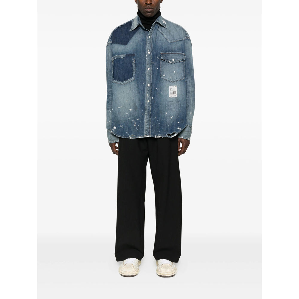 Maison Mihara Yasuhiro Camicie - Blu | dd8694735a967bec1e9d713697a3d5873e94a78d