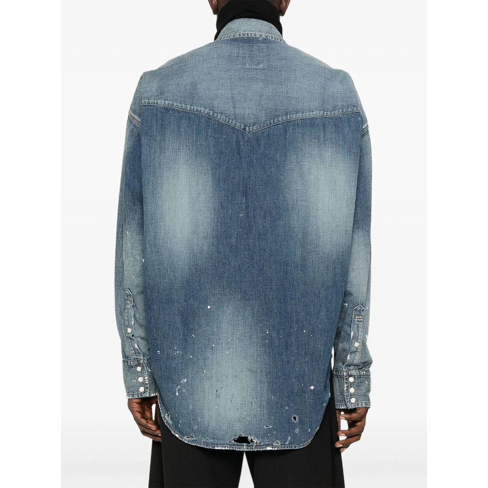 Maison Mihara Yasuhiro Camicie - Blu | 3b1fce7e4d761ccb2822d78e55cb8db484d81052