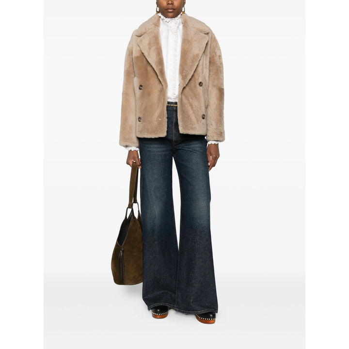 Yves Salomon Outerwears - Marrone | c5385fede082d9d9b88531d2160f2718c0e148e0