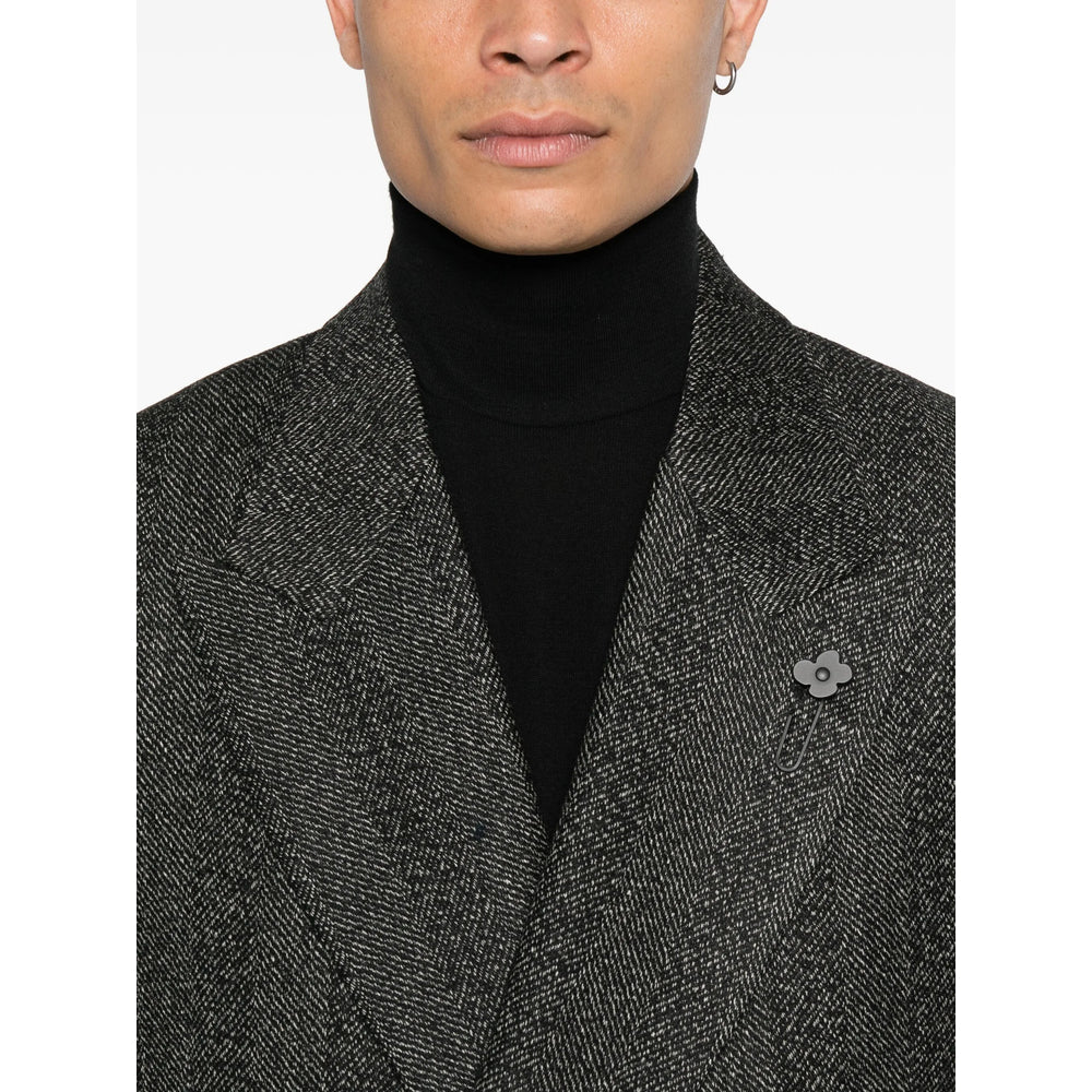 Lardini Cappotti - Nero | faee1a66c30ef4097ff36401fb4c88281394a0b2