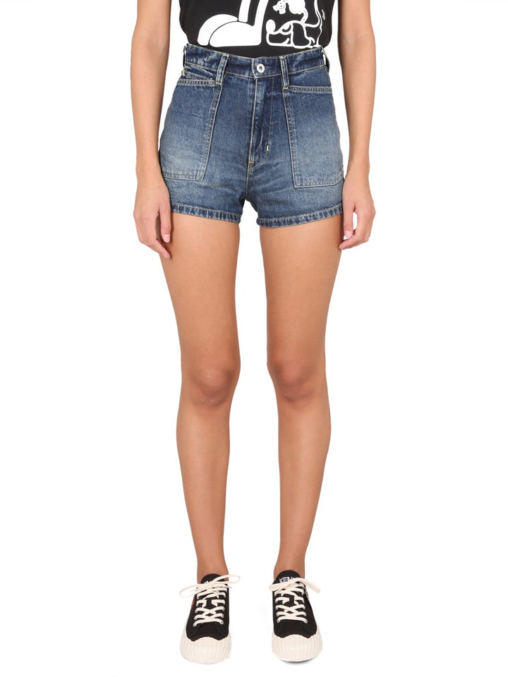 Kenzo Shorts - Blu | Wanan Luxury