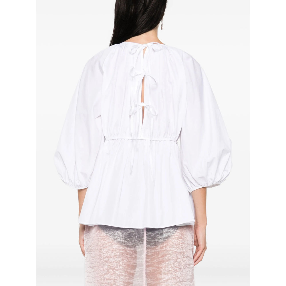 Cecilie Bahnsen Top - Bianco | d220c0d9c6efaaf7b147ed07f3d42dbbe837d656