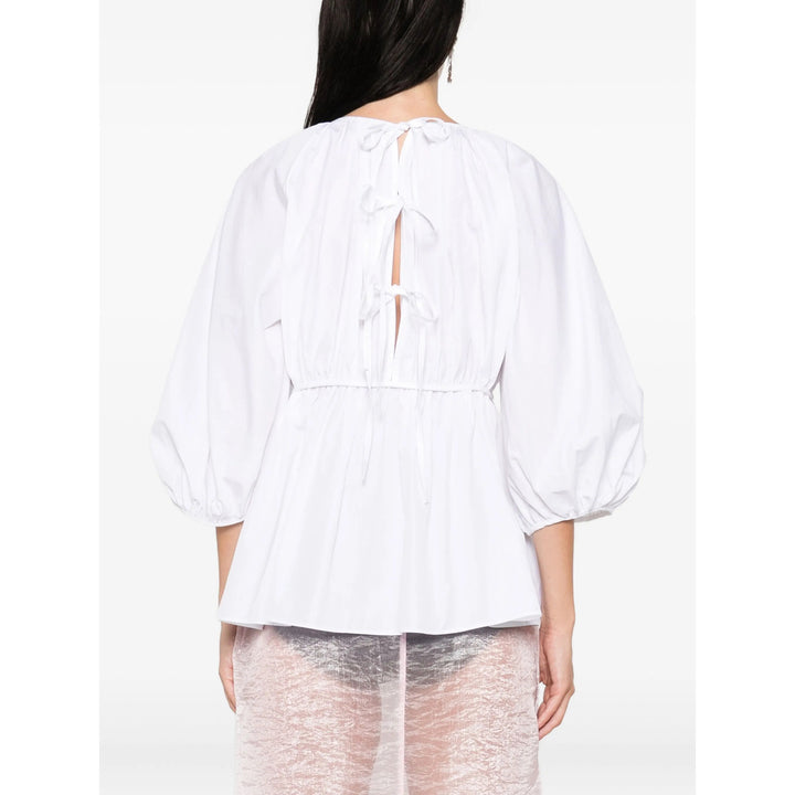 Cecilie Bahnsen Top - Bianco | d220c0d9c6efaaf7b147ed07f3d42dbbe837d656