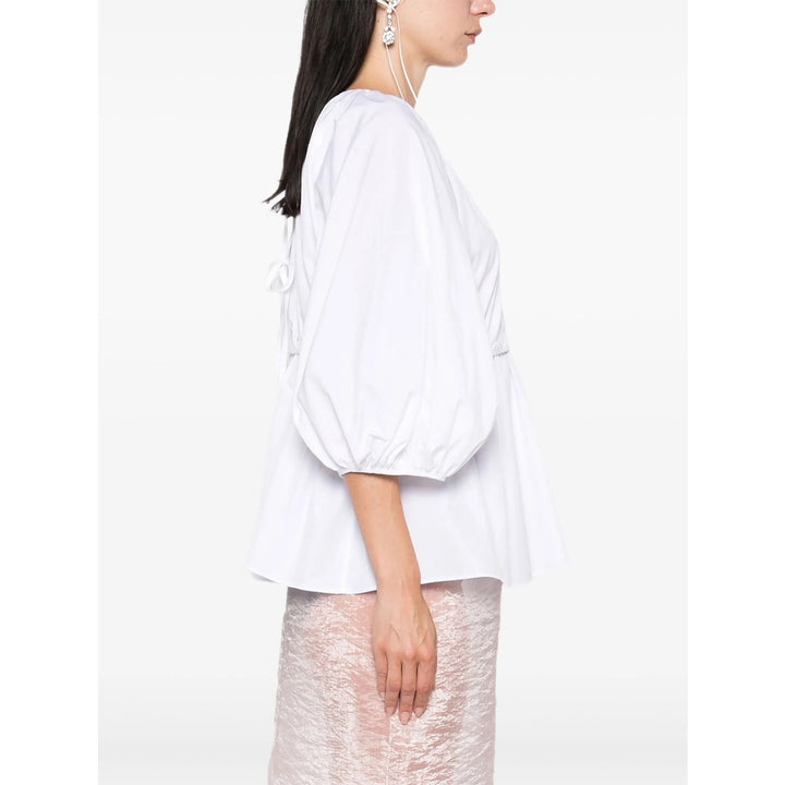Cecilie Bahnsen Top - Bianco | 09a396335cc9e78fd93843df7e087619888d7aa3