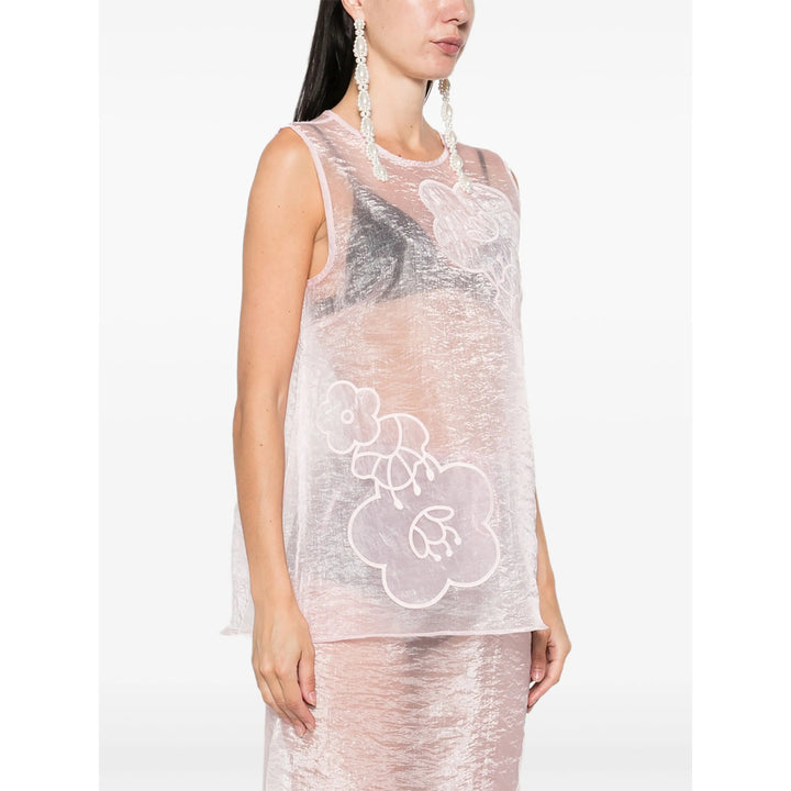Cecilie Bahnsen Top - Rosa | f1a867c8ca620a8f96ad30804e9fef054f12e9d0