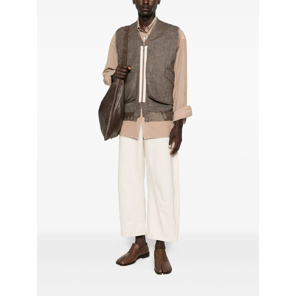 Maison Margiela Outwear Waistcoats - Marrone | df0bb840fc3bfb4dacf6f02cf684de74667711cb
