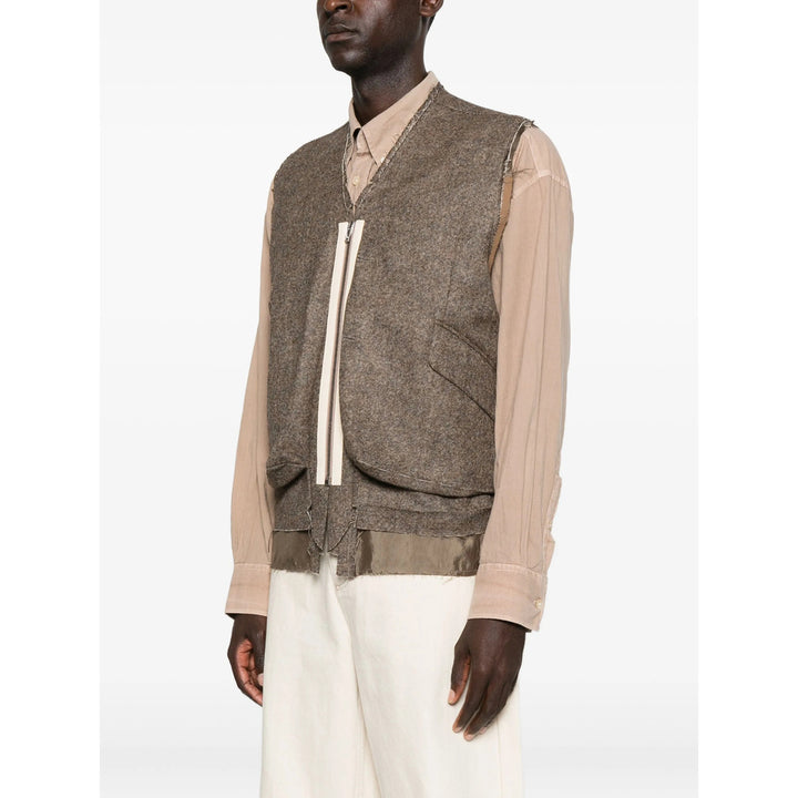 Maison Margiela Outwear Waistcoats - Marrone | c46c38e1059af5664b506f4fe9dc0418482e6177