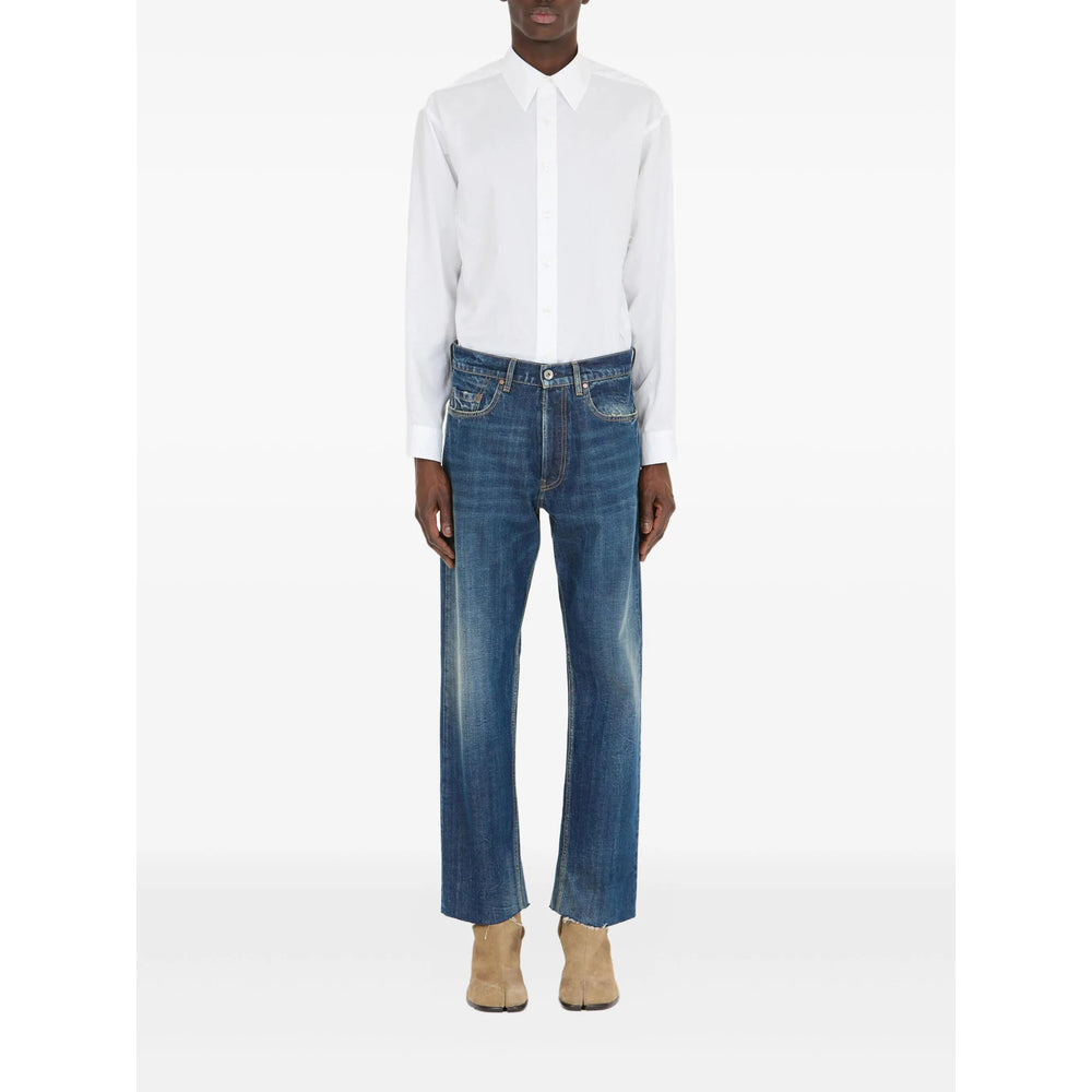 Maison Margiela Jeans - Marrone | 7ee0c050e3336d46bdb32859ab24b8c989d0b920