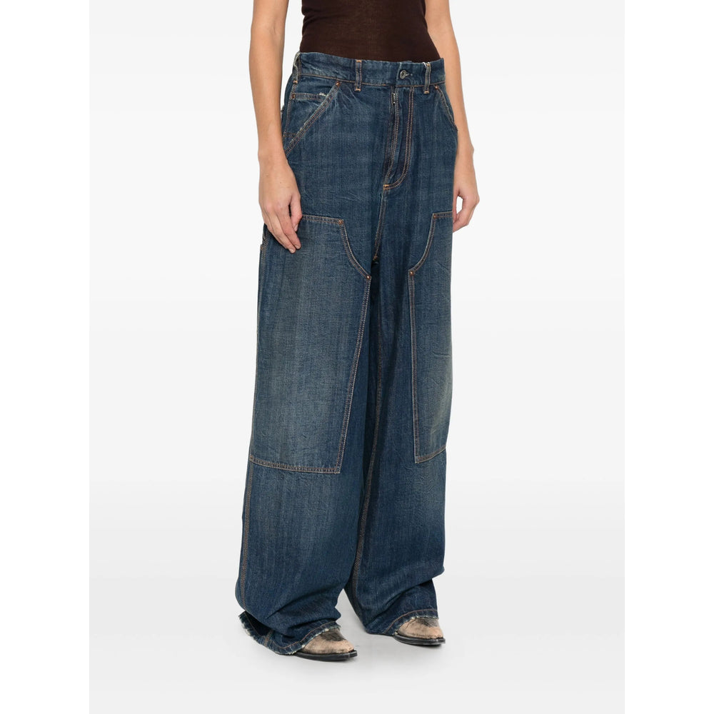 Maison Margiela Pantaloni - Blu | 75ab2717d3e78955dcef7298e76e6e60baa842ee