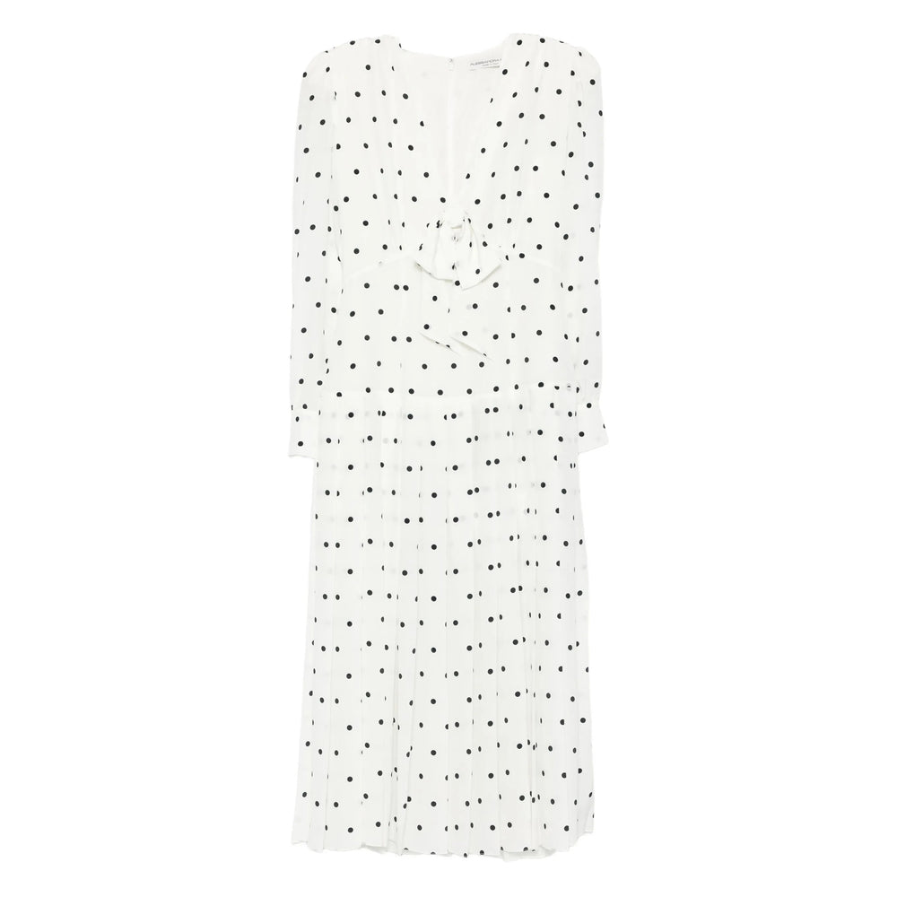 Alessandra Rich Abiti - Bianco, Blu | 29dc64f9a047275d485aaa1fe0d668b79518cfdc