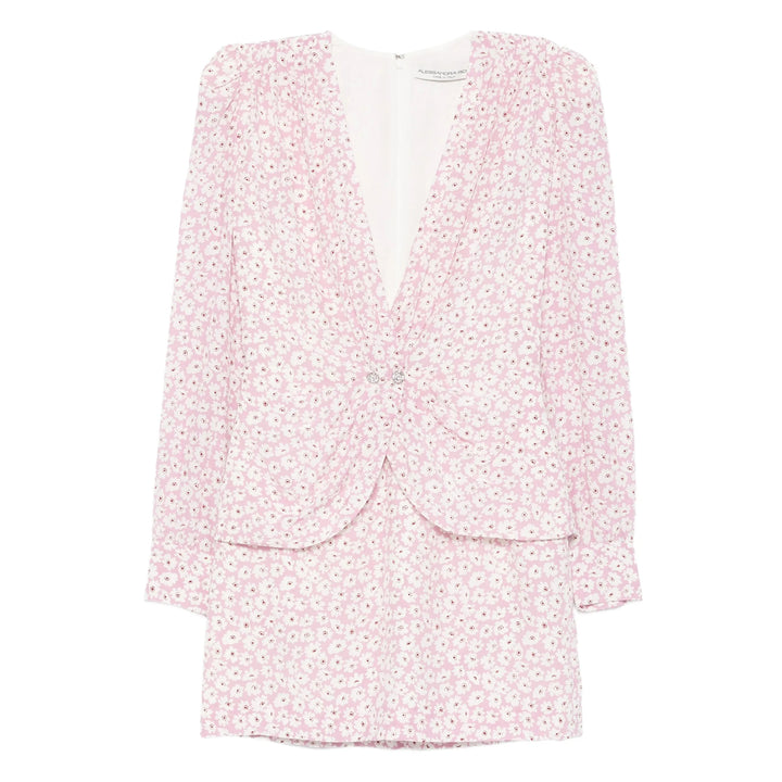 Alessandra Rich Abiti - Rosa, Bianco | ff273c2fec64e7af5449a2bd8f7ec7db485898ff