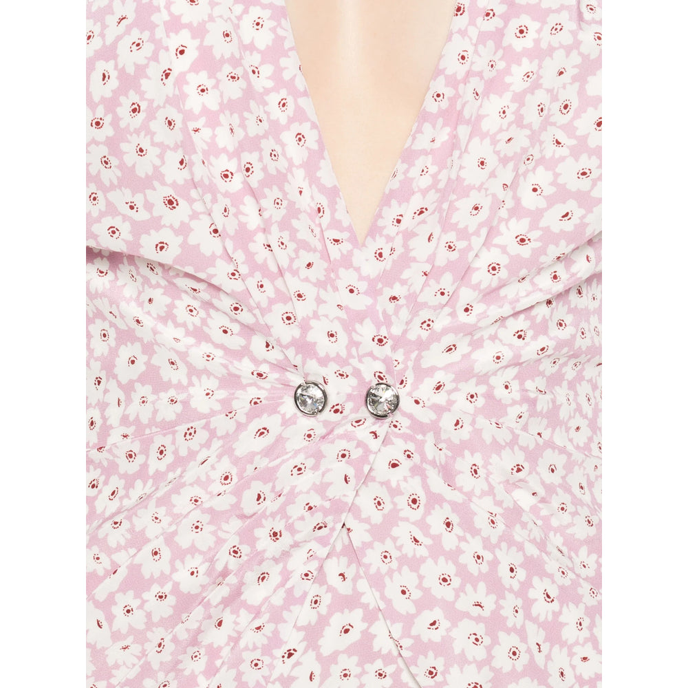 Alessandra Rich Abiti - Rosa, Bianco | 8805a2d42ad1f08d3b041dadf050eb8dd446f2a5