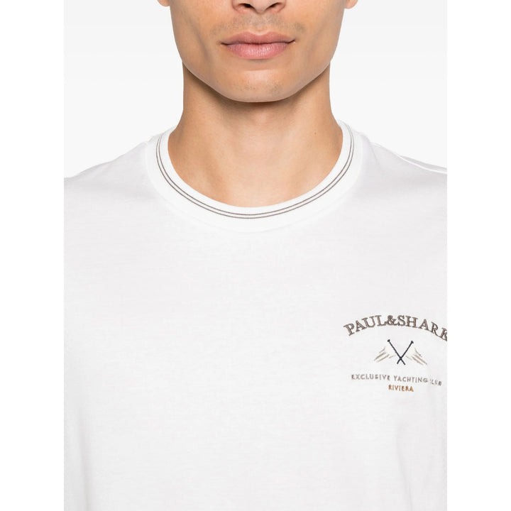 Paul & Shark T Shirt - Bianco | e502c581d7159139c003ed0fa202335200237c5f