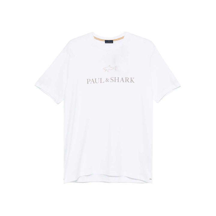 Paul & Shark T Shirt - Bianco | 8e848ac5afb836b82d73f31d721e05939ca28e38