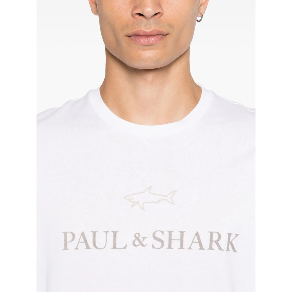 Paul & Shark T Shirt - Bianco | 8248123d0e16b77956d213c36faa345ac66bafe9