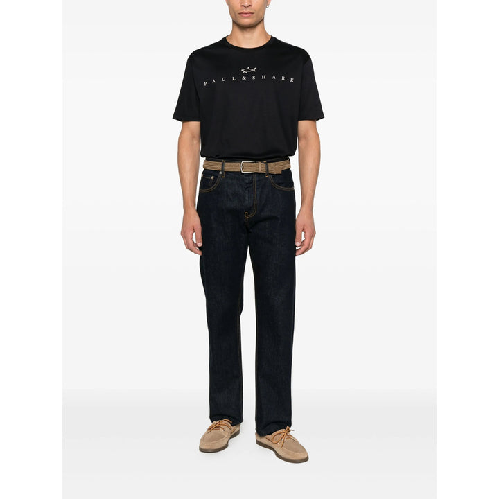 Paul & Shark T Shirt - Nero | 0a40bae47920527f8717547cfe1b7b1ec70b5011