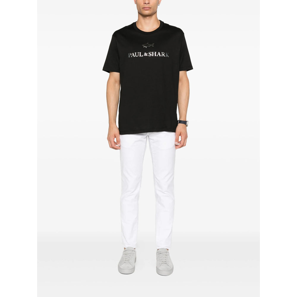 Paul & Shark T Shirt - Nero | b14dd69c50a252e2dd1e278fda61cba6baff733f