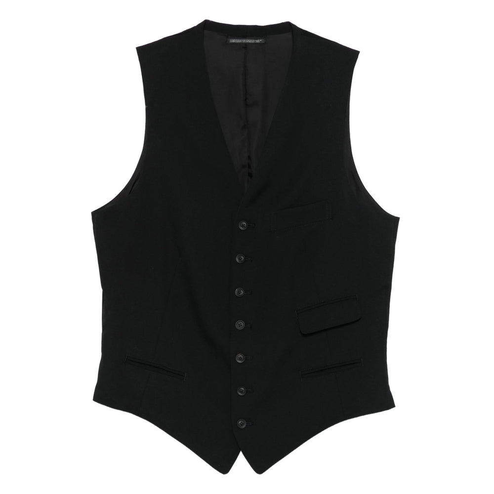 Yohji Yamamoto Waistcoats - Nero | 21fa8c9248624d3957af235e85eef4d69f020d74