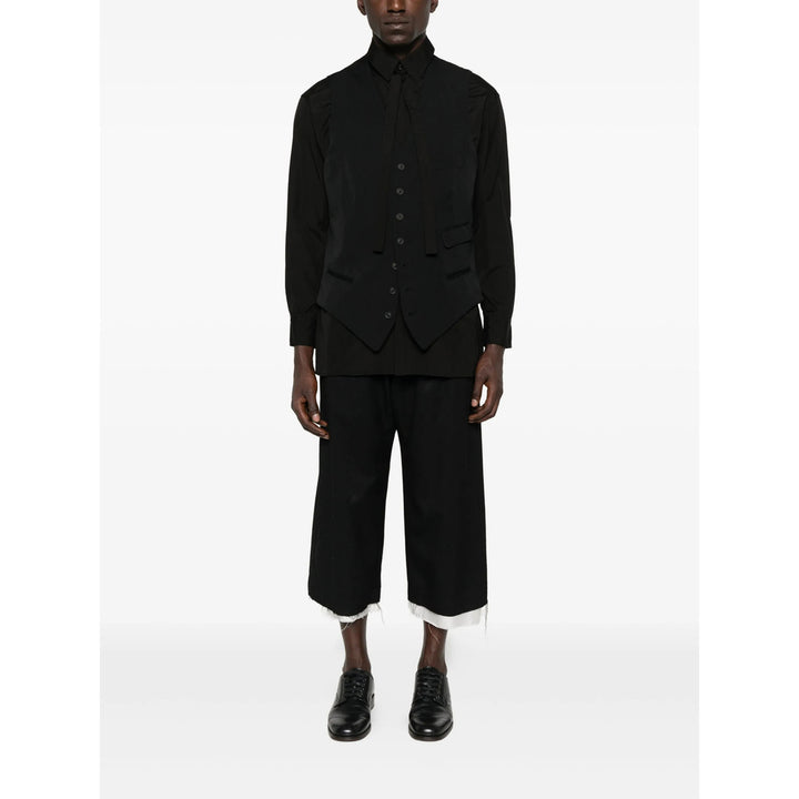 Yohji Yamamoto Waistcoats - Nero | 212ba3161ac5794fffd0236e235bfad87527d3d9