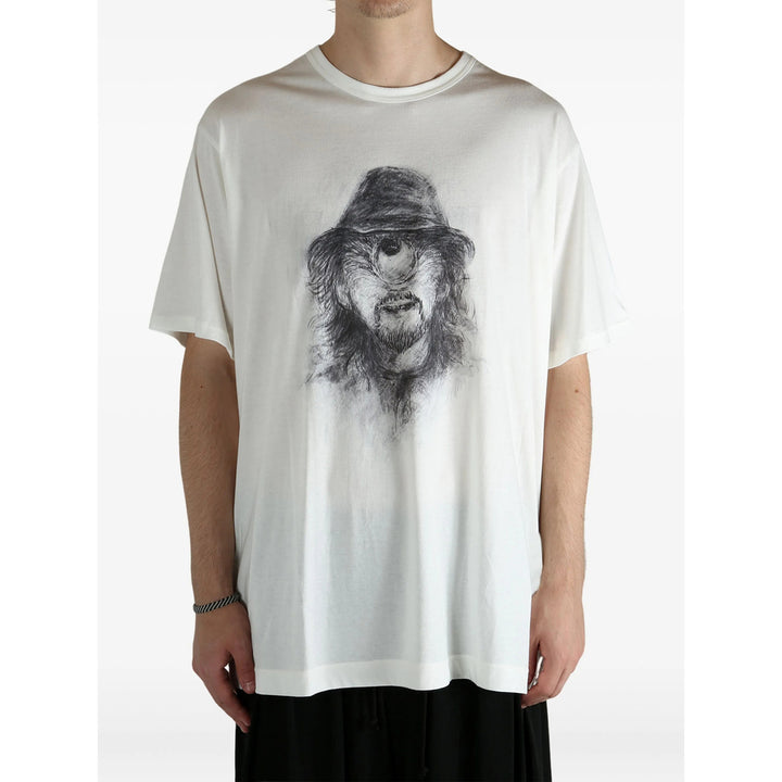 Yohji Yamamoto T Shirt - Bianco | a95fa8ef924846f4c683171bd5c5d4870a64824e